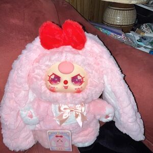 Adorable Pink Bunny Baby Three Sweet Baby 400% Toy